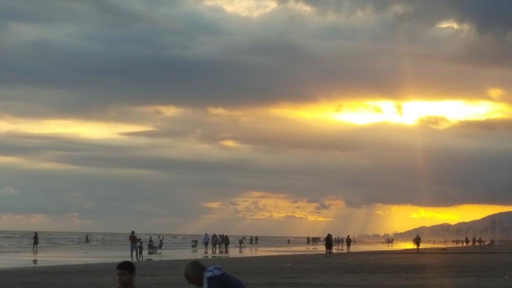 Vista Para O Mar Praia Grande Esterno foto